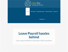 Tablet Screenshot of elite-pay.com